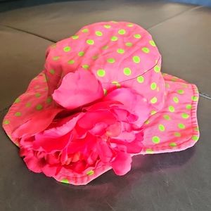 Jamie Rae Hats Peony Summer Hat Toddler Girls 12-24M